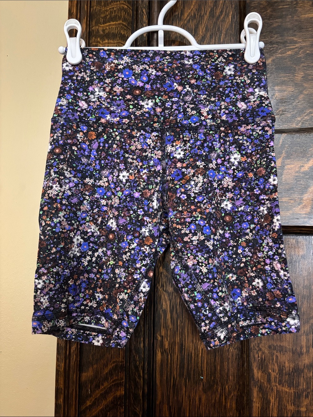 Lululemon Floral Align Biker Shorts